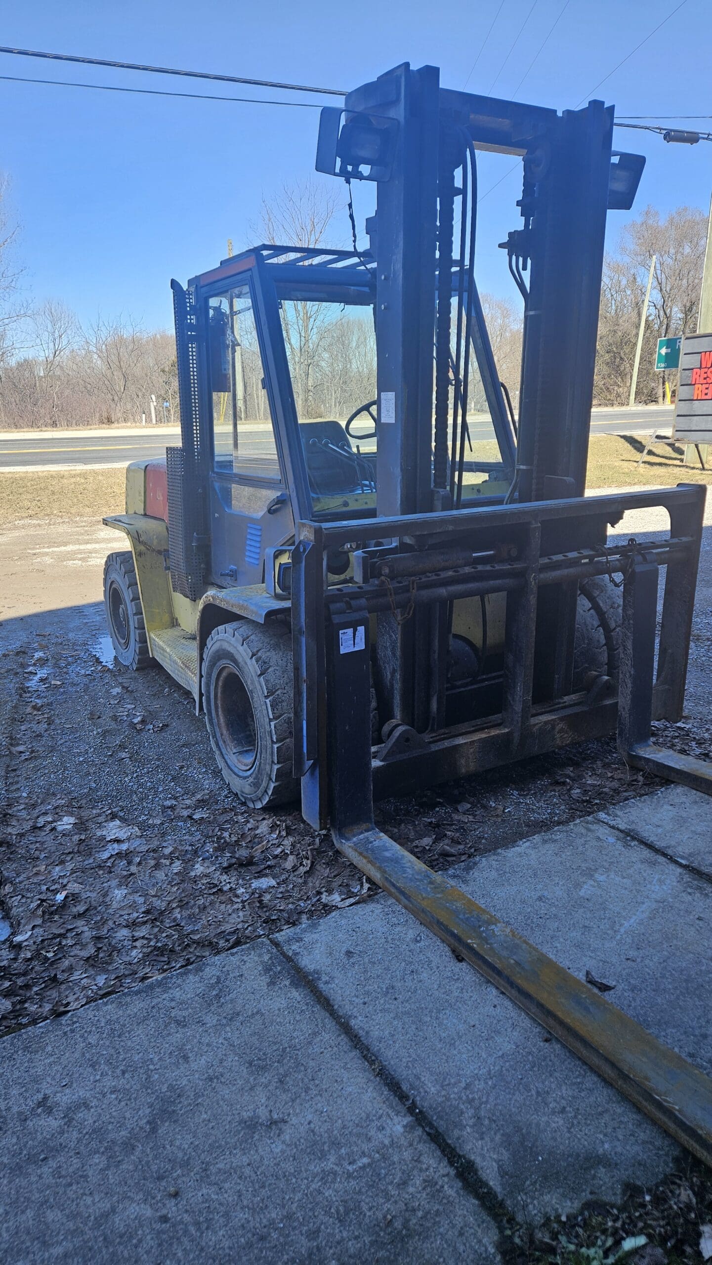 Hyster 15,500lb Diesel